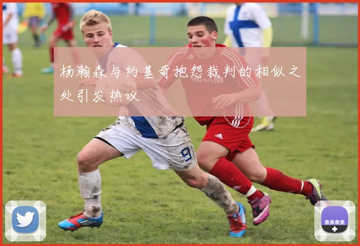 杨瀚森与约基奇抱怨裁判的相似之处引发热议